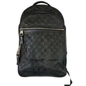 Louis Vuitton Dark Checkered Backpack Unisex